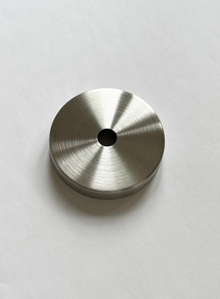 Abdeckrosette Edelstahl 76X12X12,5 Mm Abdeckung V2A Rosetten Va Rosette-image