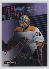 2023 Upper Deck Synergy Light Up The Night Rookies 80/999 Yaroslav Askarov 12u8