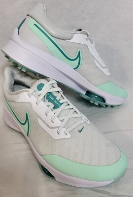 Nike Air Zoom React Infinity tour White/ Mint Green Golf DC5221-143 Mens Size 11