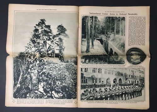 Mid-Week Pictorial The New York Times Pope Benedict XV, V5 No 25 August 28 1917 - Picture 6 of 8