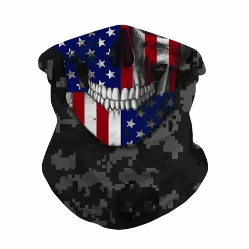 3D Bandana Scarf Mask Neck Cooling Face Gaiter Biker Tube Beanie Cap Headwrap,US - 第 17/39 張圖片