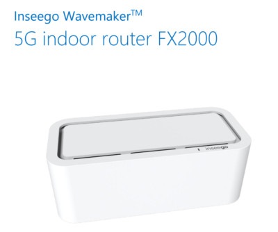 Inseego Wavemaker FX2000 | 5G and LTE CAT 18 | up to 30 users