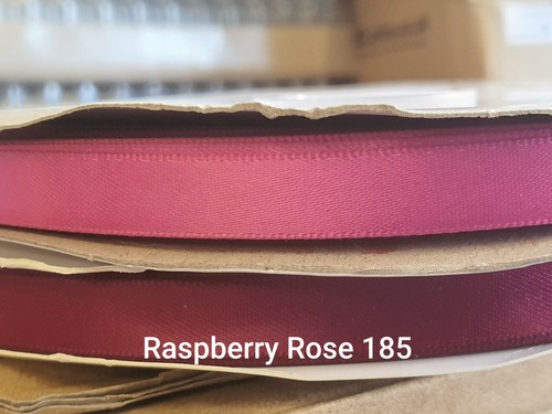 Satin Ribbon 9mm (3/8" inch) - Double Sided ,100yards on a roll - Picture 7 of 12