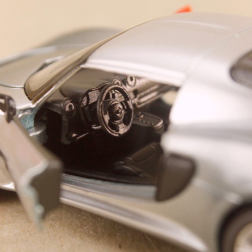 2012 Lotus Exige S Model Car Green Silver Ombre 1:32 12.5cm DieCast PullBack OLP - Picture 5 of 5