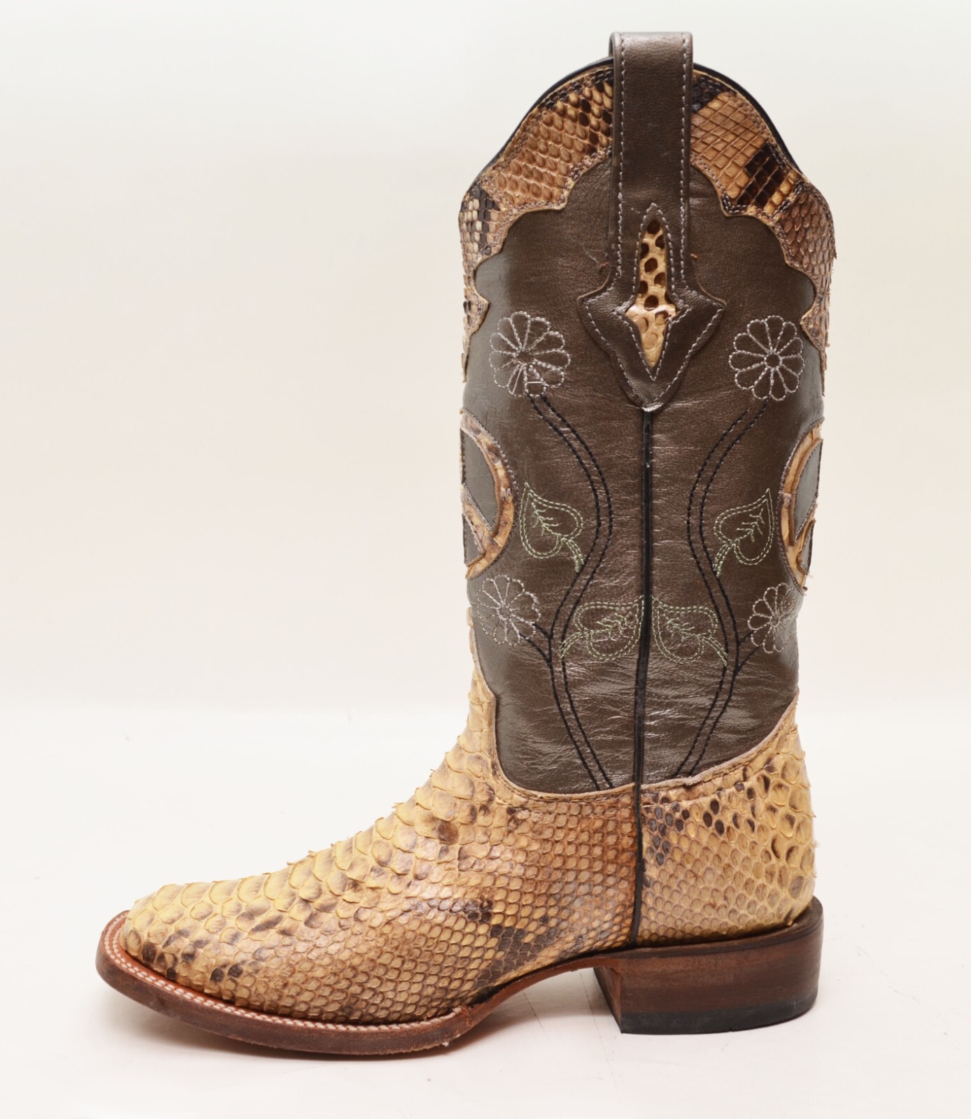 Resistol Ranch  Python and Leather Western Boots … - image 14