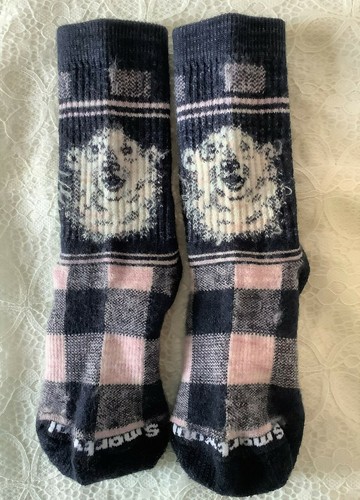 Smartwool Kids Merino Wool Size Medium Medium Cushion Polar Bear Hiking Socks - Picture 15 of 20