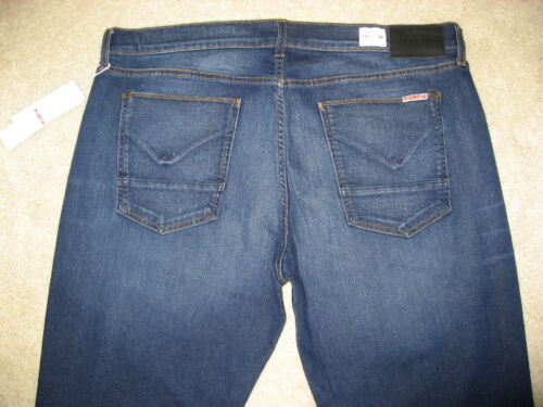Nuevo con etiquetas Hudson Para Hombre Byron 5 Bolsillos Cremallera Recta Mosca Elastizada Talla 38 in Sin parar - Imagen 6 de 12