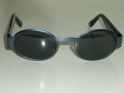 GIANNI VERSACE ITALY MOD. S48 COL.81M BLUEISH GRAY TONE LENS OVAL