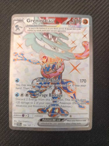 Greninja ex #198 Pokemon Twilight Masquerade