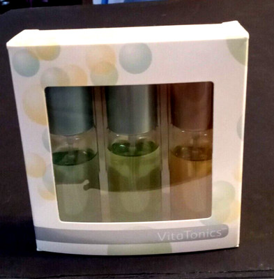 Avon VitaTonics FRAGRANCE Gift Set Vit A Energize Vit B Harmonize Vit C Refresh