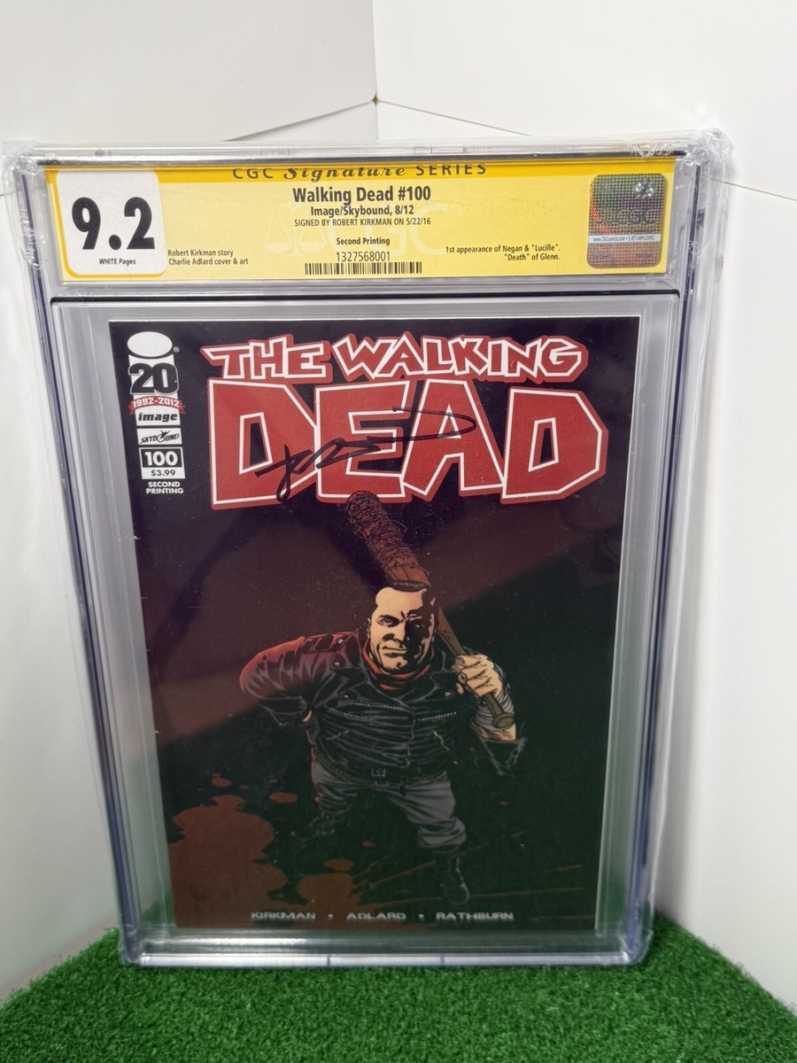 Walking Dead #100 CGC 9.2 SIGNED BY ROBERT KIRKMAN | eBay