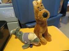 Knickerbocker Scooby Doo 1976 and Flipper Plush Animals See My Store