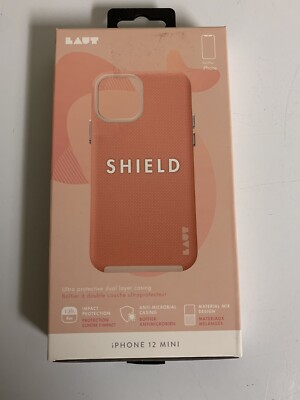 LAUT SHIELD Case for iPhone 12 mini Coral color