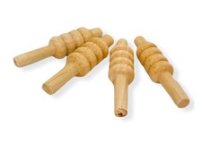 CRICKET HEAVY Wooden BAILS Set of 4 PCS