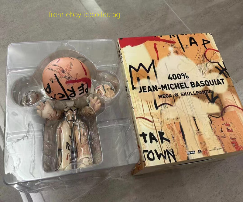 Popmart Jean-Michel Basquiat Skullpanda Mega 001 400% Action