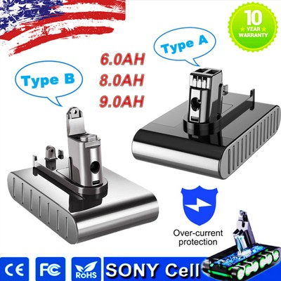 9000mAh Replacement Battery for Dyson DC31 Type A B DC34 DC35 DC44 DC45 8000mAh