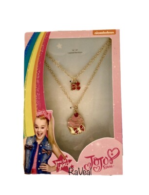 JoJo Siwa Cupcake 16”-18”Layered Necklace Set You Be You!