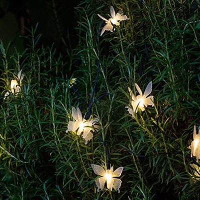 Lights4fun Cuore Luminoso 32cm Con Pompon Bianchi E 20 LED Bianco Caldo, A Pile Con Timer 6h, Per San Valentino