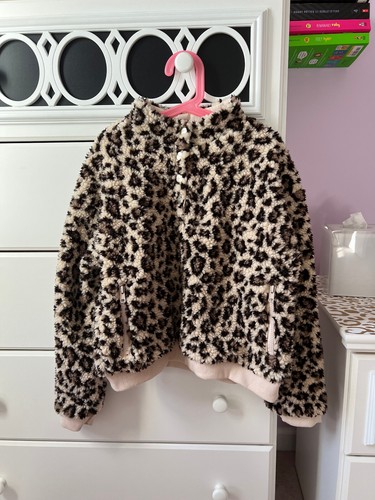 Joe's Jeans Girls' The Kendall Sherpa Pullover - Big Kid Size L 12-14 - Picture 2 of 8