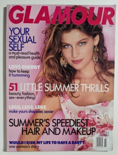 Glamour Magazine Laetitia Casta July 1997