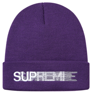 purple supreme beanie