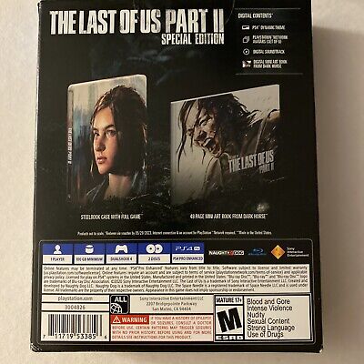 The Last of Us Remastered (New) & Last Of Us Part II Special Edition (Used)