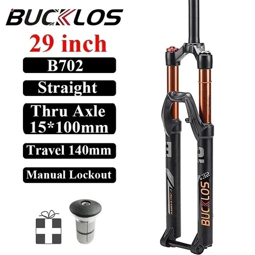 26/27.5/29er MTB Bicycle Air Suspension Fork Straight/Tapered Travel 120/140mm  - Picture 21 of 45