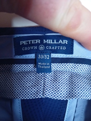Peter Millar Crown Crafted Nylon/elastane Trousers 33/32 Nwt (246) - Picture 8 of 11