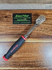*NEW* Snap On 3/8" FH80 RED SOFT Handle Ratchet FREE SHIPPING