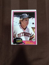 1981 Topps #709 Alan Trammell 