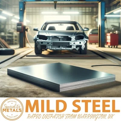 Speciality Metals Steel Sheet | 0.5-3mm Mild Steel for Car Repair & MIG Welding