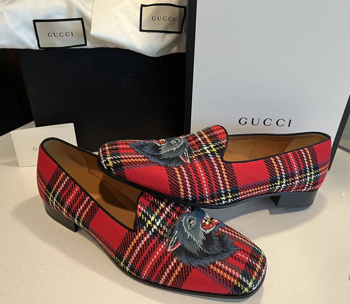 Gucci slip deals on wolf