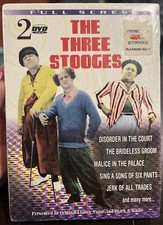The Three Stooges - 2-Pack (DVD, 2003) SEALED