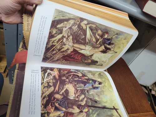 John O'connell THE HOLY BIBLE 1957 LARGE Family Rosary Marian Ed Illustrated - Bild 18 von 24