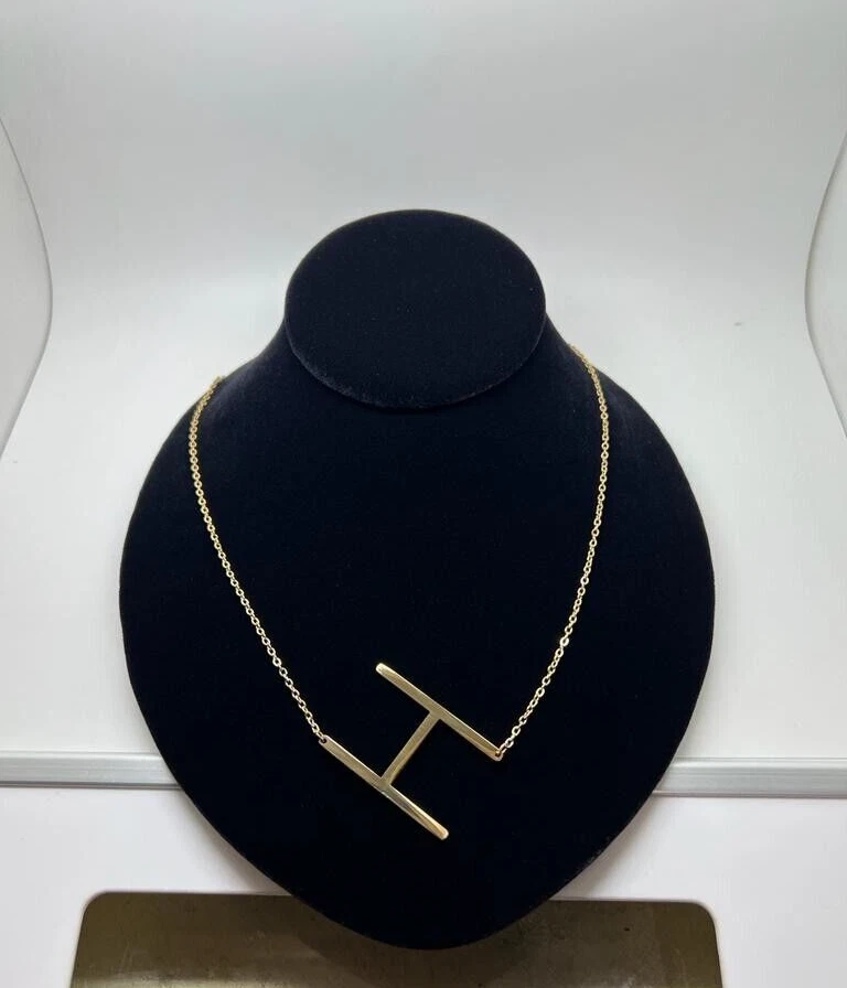 Big h necklace deals