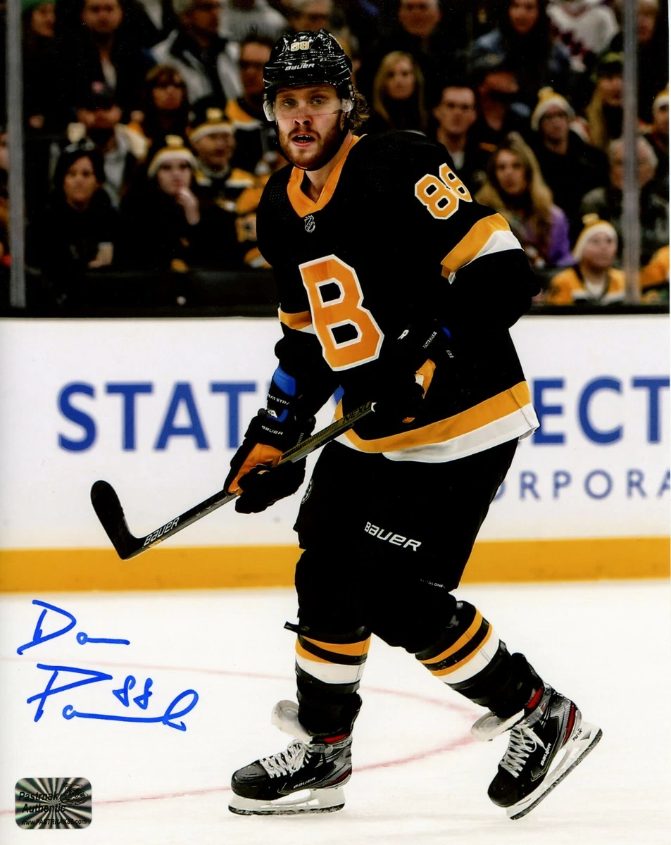 David Pastrnak Boston Bruins Signed Autographed Alternate Skate 16x20