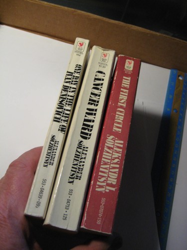 3 Vintage PB Alexander Solschenizyn Iwan Denisovich Krebsstation erster Kreis - Bild 5 von 6