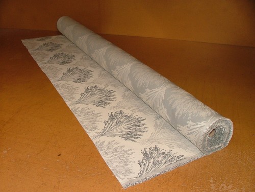 10 Metres Wheat Blue Grey Woven Jacquard Fabric Curtain Upholstery Cushion