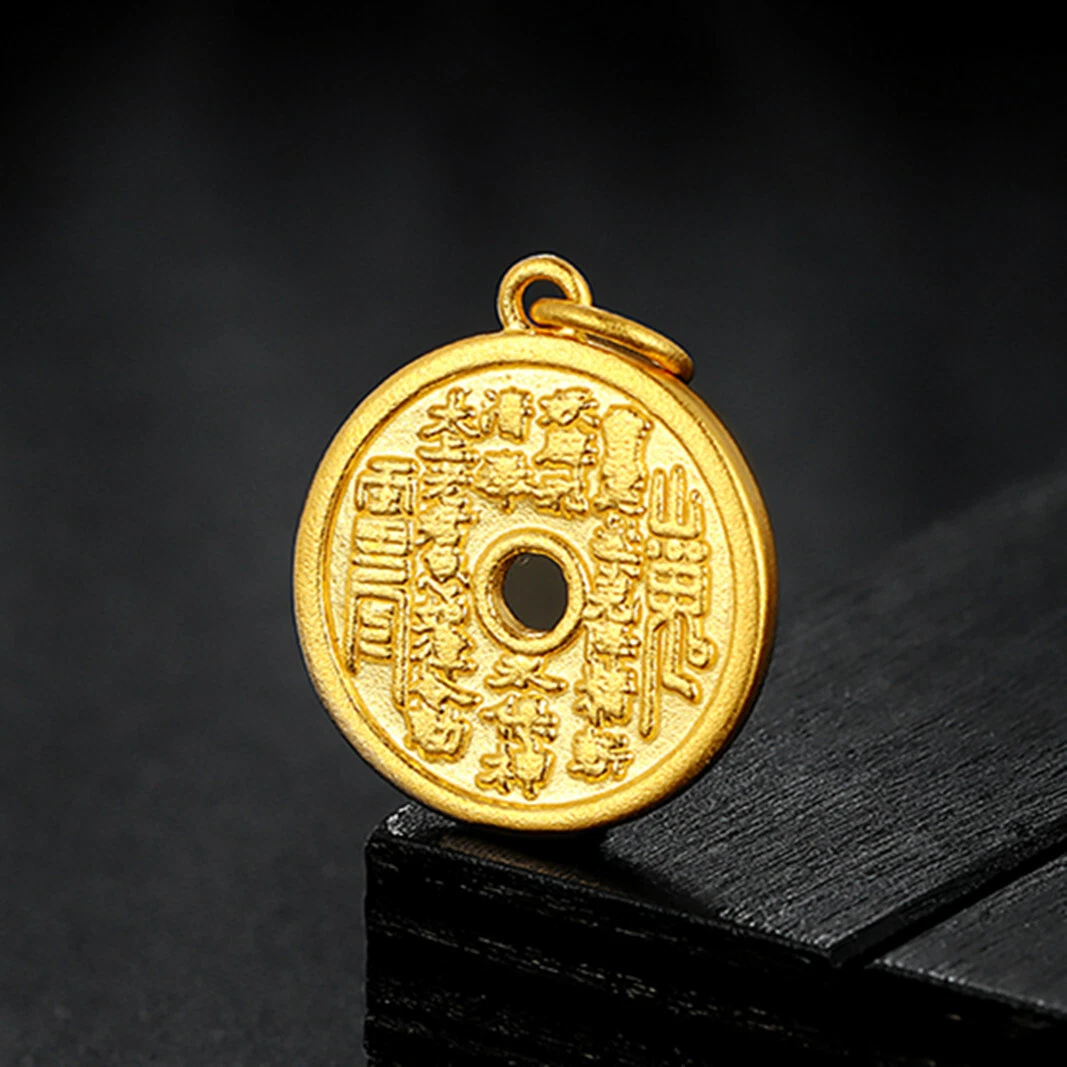 Gold shop side pendant