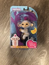 FINGERLINGS Interactive Monkey Toy SOPHIE Authentic Fingerling Pink Hair