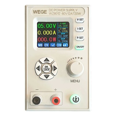 WEGE WZ6012 DC Power Supply 60V 12A 720W Variable DC Power Supply