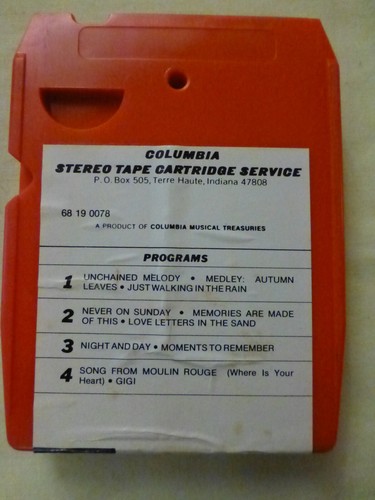 Vintage Ray Conniff 8 Track Tape “Souvenirs” Untested - Foto 6 di 16