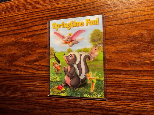 Disney Movie Club 3D Limited Time Collector's Card SPRINGTIME FUN