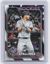 2024 Topps Update #US246 Jacob Stallings Independence Day #/76