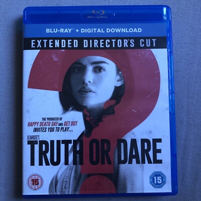 Truth or Dare BLU-RAY 2018 HORROR ENGLISH