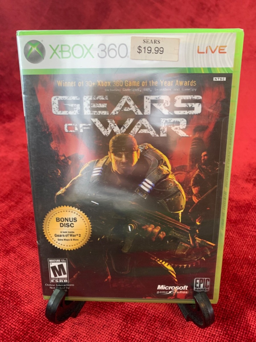 Gears of War (Microsoft Xbox 360, 2006) 882224054034|