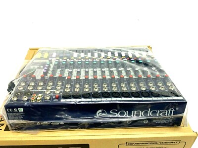 Soundcraft EFX12 12Ch Mixer W/Lexicon Effects/W Rack Ear