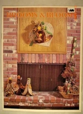 Brooms & Blooms - Gaylemot Publishing #GM-23 - 18 Designs