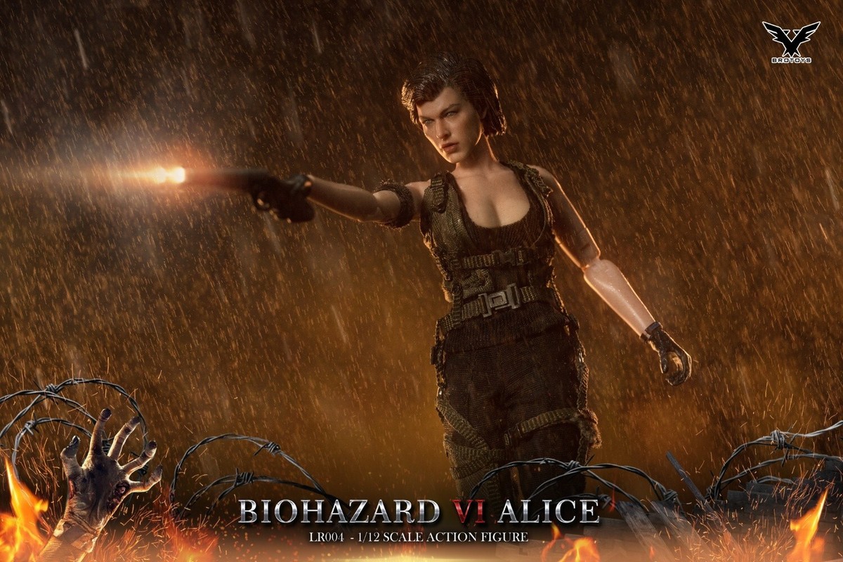 BROTOYS 1/12 アリス RE 6 LR004 Alice BROTOYS LR004 1/12 Resident Evil 6 Alice 6