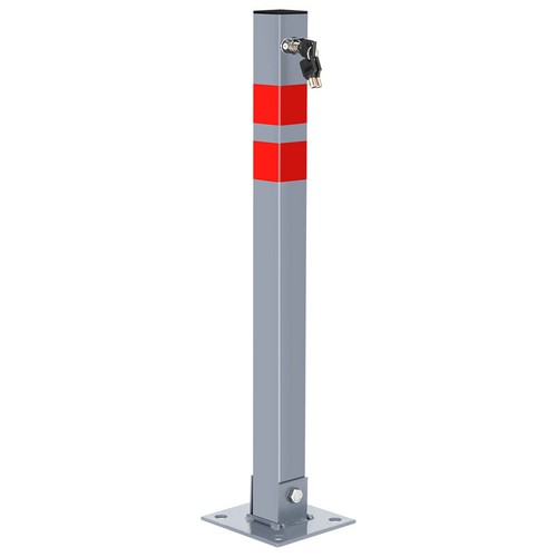 Absperrpfosten Ø50mm Klappbar Parkplatzsperre 1-5 Set abschließbar - Bild 9 von 13